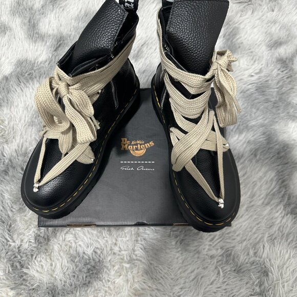 Rick Owens and Dr. Martin black boots - Picture 5 of 5